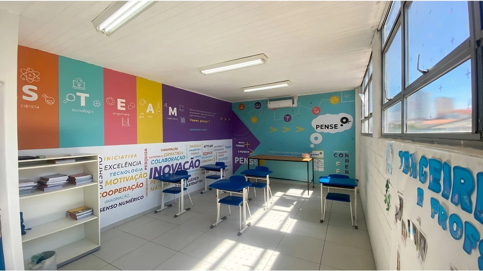 Sala de aula Ensino Médio